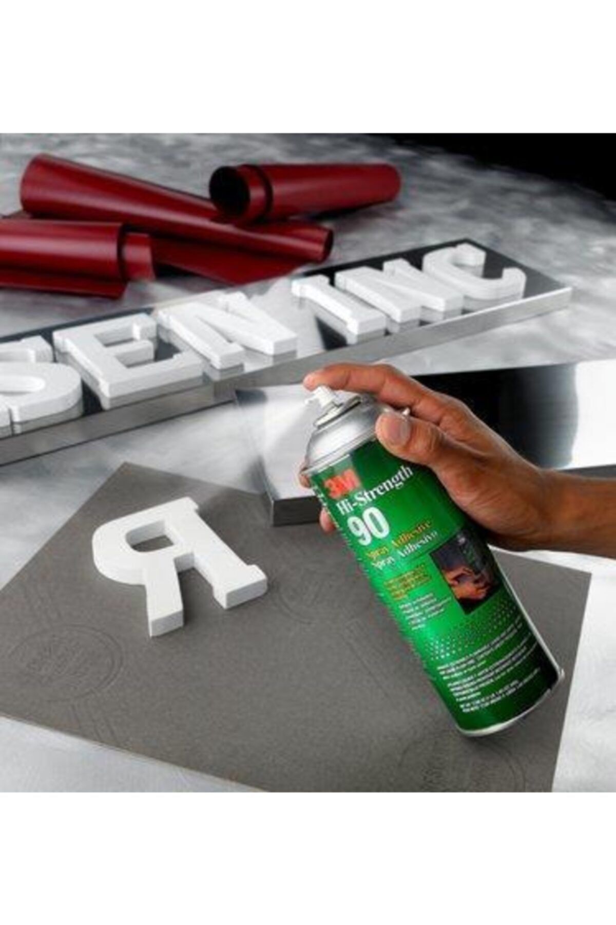 3M 90 Çok Amaçlı Çok Güçlü Sprey Yapıştırıcı 500ml