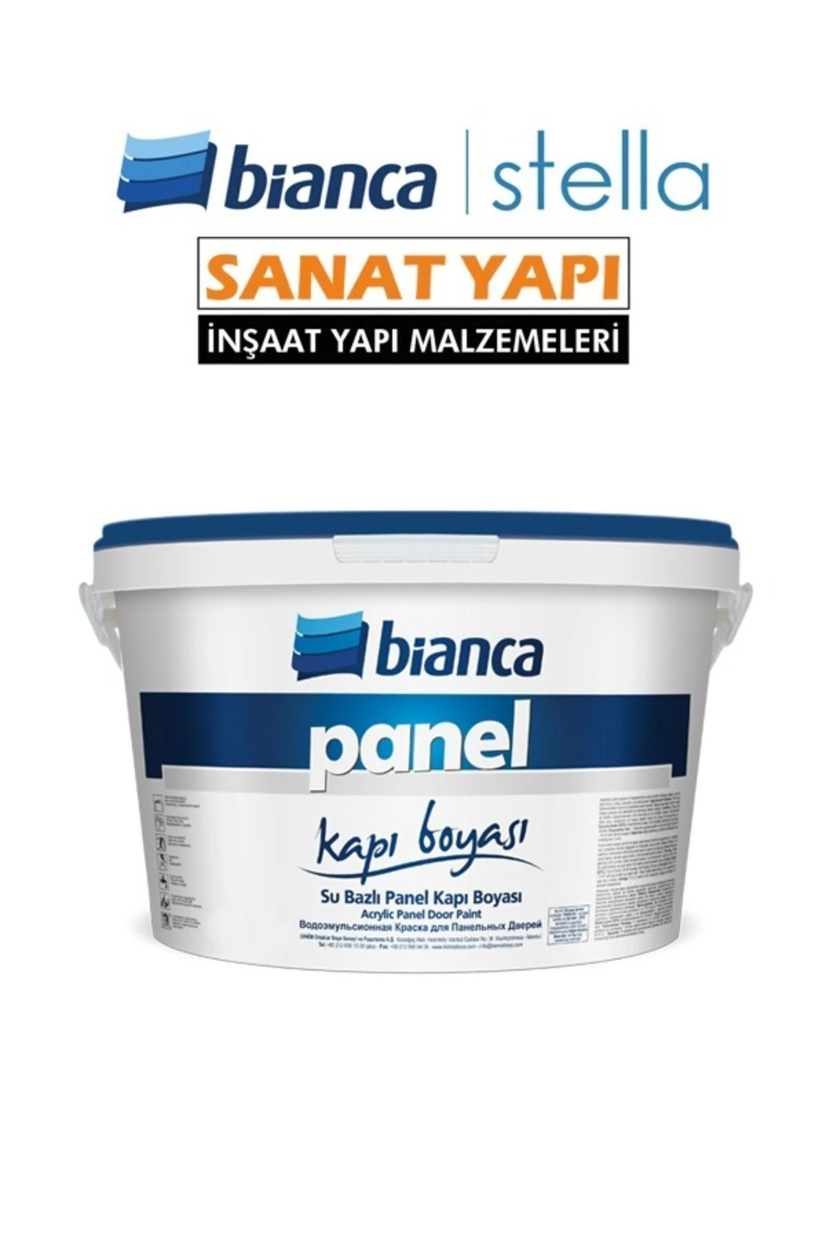 Panel Kapı Boyası Amerikan Panel Kapılar Için Tasarlanmış Su Bazlı, Akrilik Emülsiyon Esaslıdır