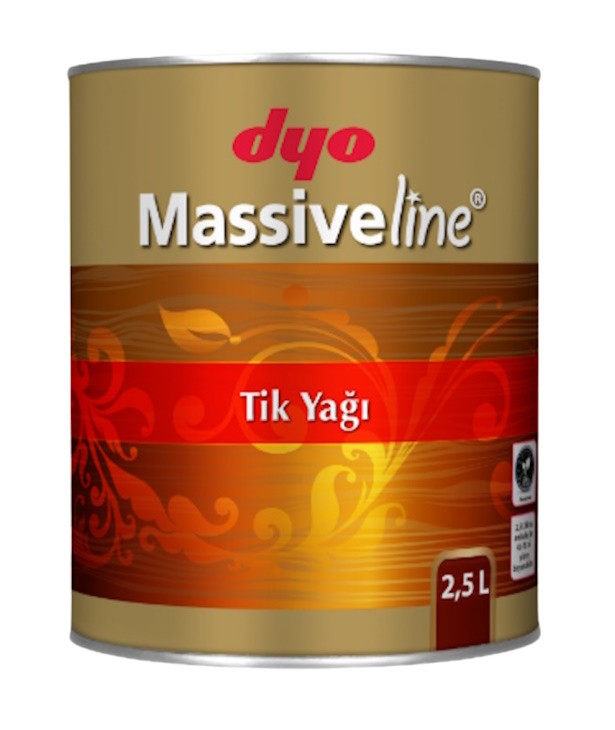 DYO MASSİVELİNE TİK YAĞI 2,5 LT