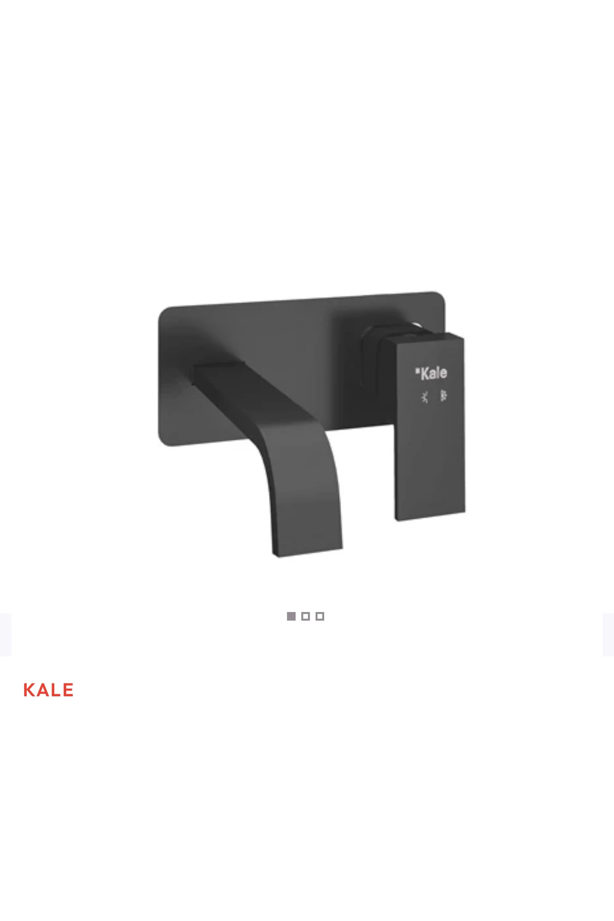 Arris Ankastre Lavabo Bataryası Mat Siyah