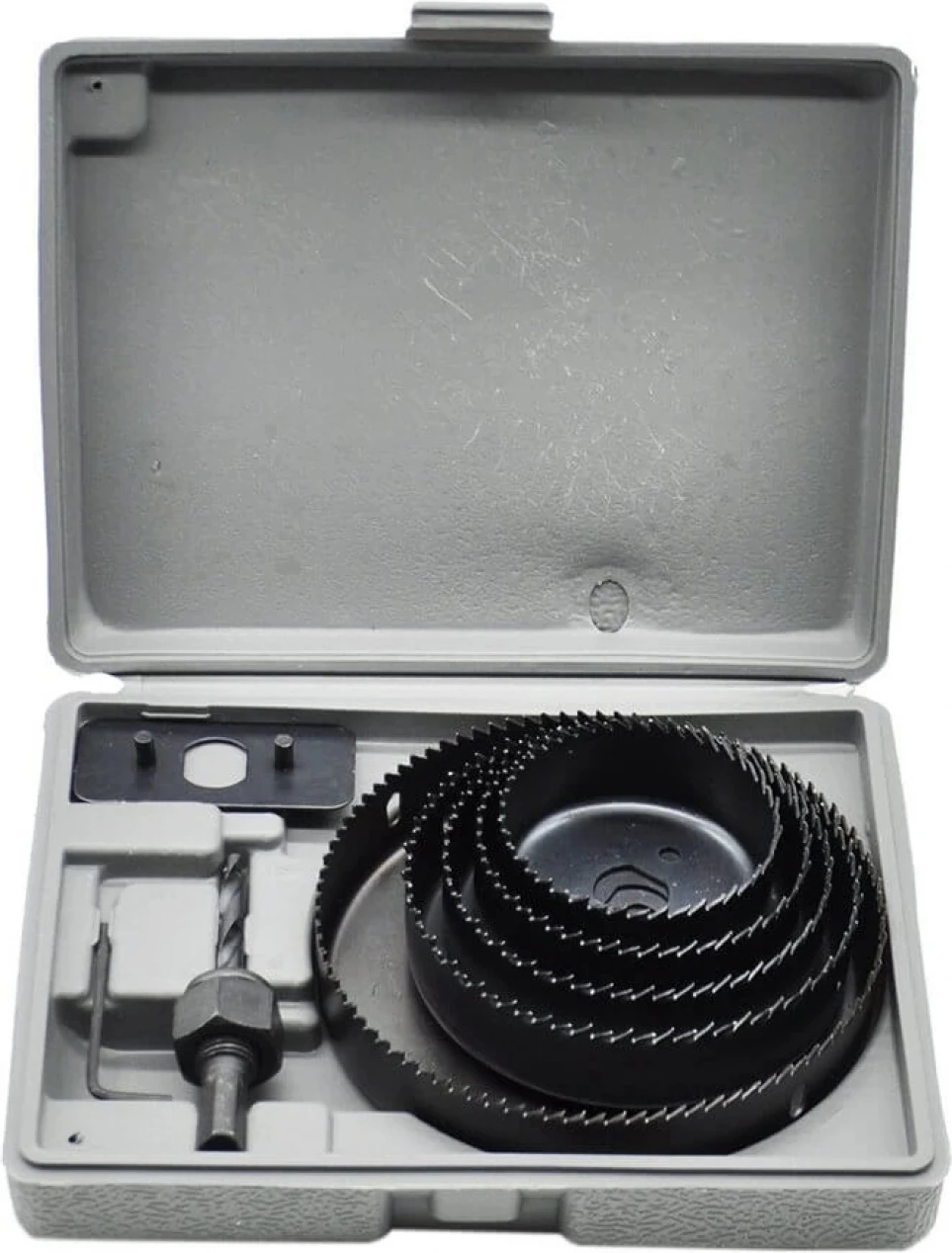 8 Parça Karbon Çelik-Panç-Delik Açma Testere Seti