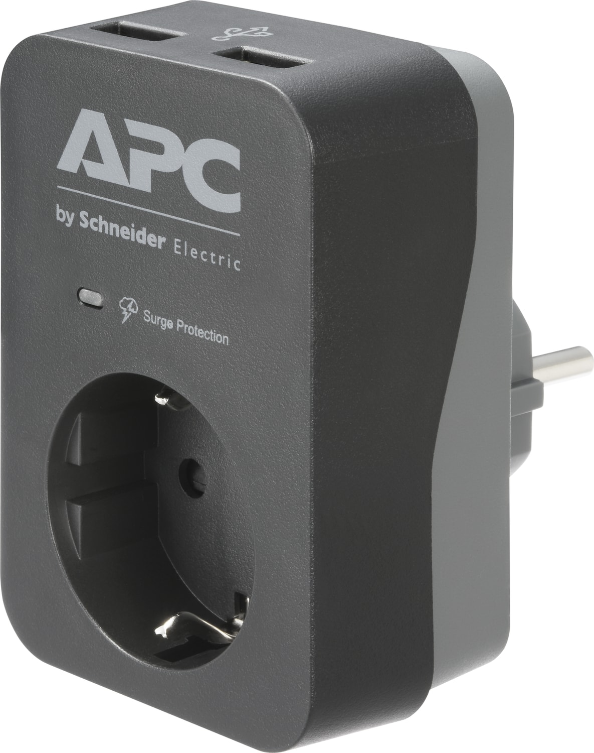 APC Tekli Akım Korumalı Priz + 2 USB Hızlı Şarj, PME1WU2B-GR