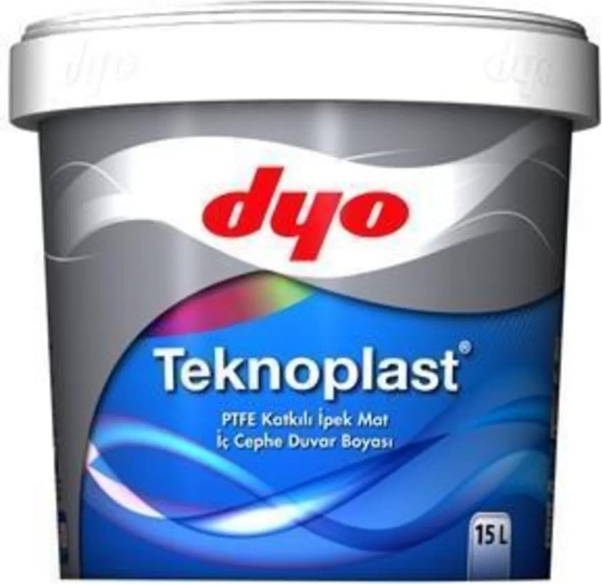 Teknoplast Ptfe Katkılı (Teflonlu) Ipekmat Iç Cephe Boyası Beyaz 7.5 Lt.