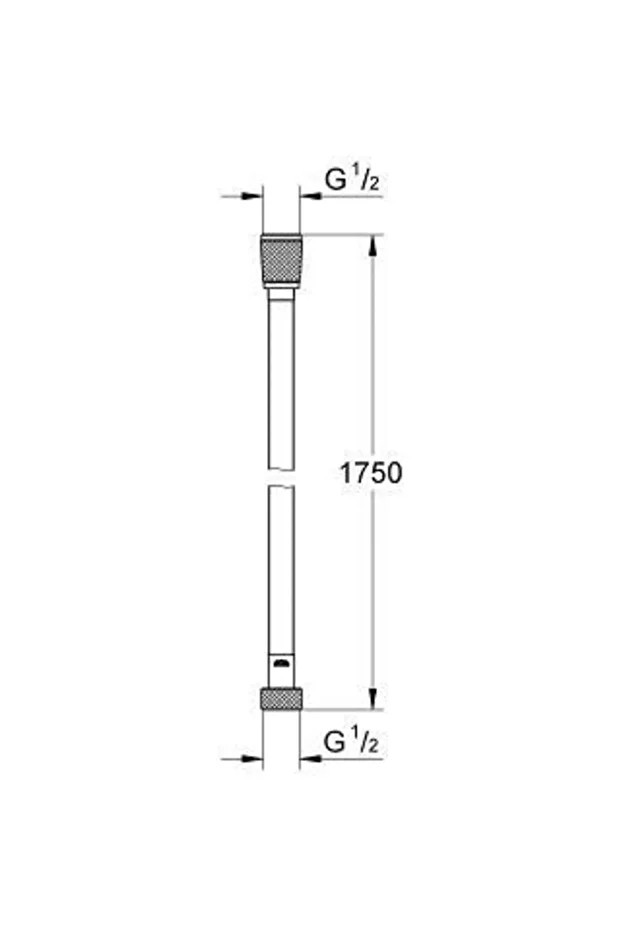 Silverflex Twistfree Duş Hortumu 175cm Hard Graphite - 28388a00