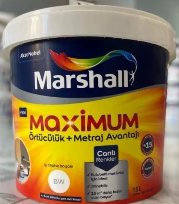 Maximum Mat 15 Lt Iç Cephe Boyası
