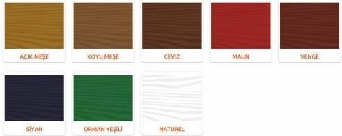 Ahşap Koruyucu Vernikli 2.5 Lt