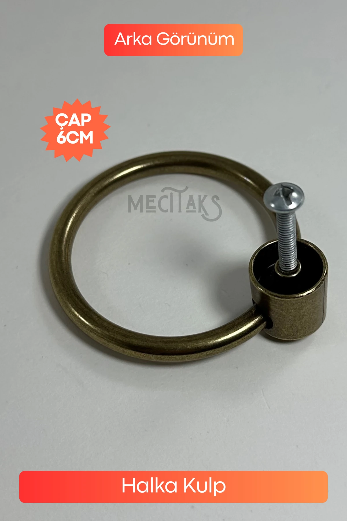 Halka Dolap Çekmece Mobilya Kulpu Antik