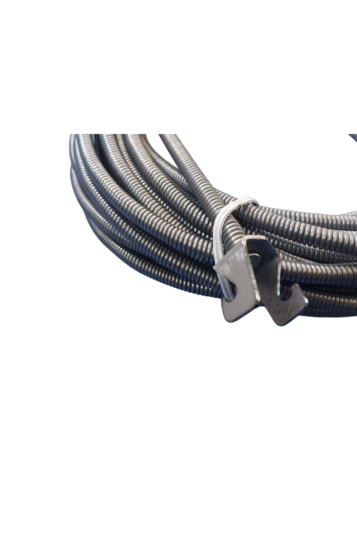 Premium 5 Metre Tıkanıklık Açma Klozet Gider Açıcı Boru Temizleme ÖZEL UÇLU Spiral Kanal Susta