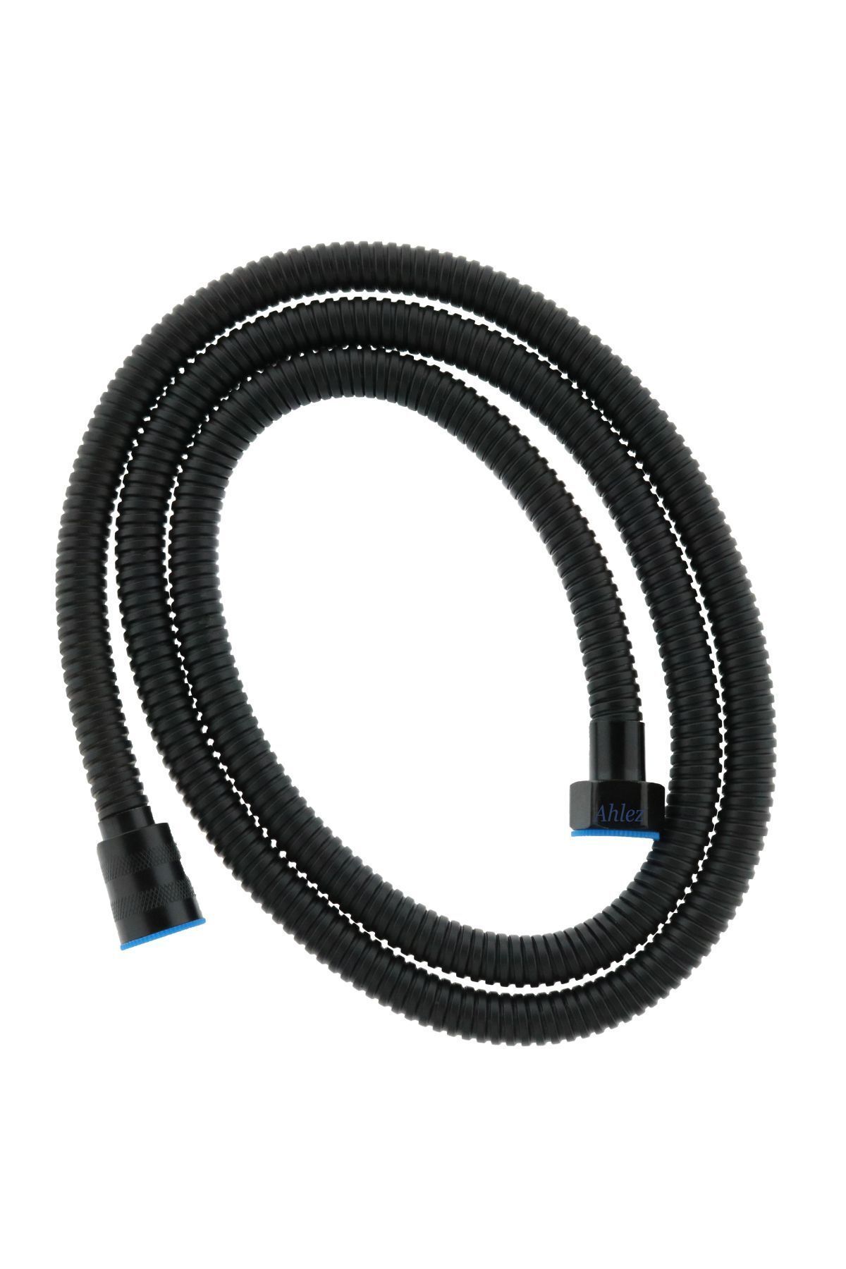 Aqua Kare 3 Fonksiyon Duş Başlığı , Askılıklı Siyah Yapışkanlı Mafsal ve Örgülü Duş Hortumu Duş Seti