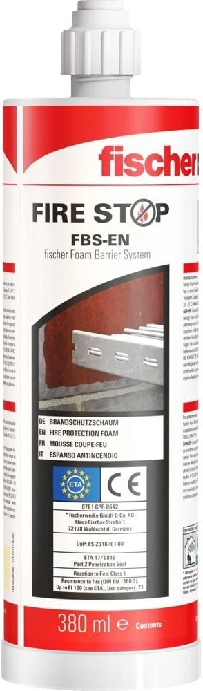 Firestop Foam Barrier System Fbs-En