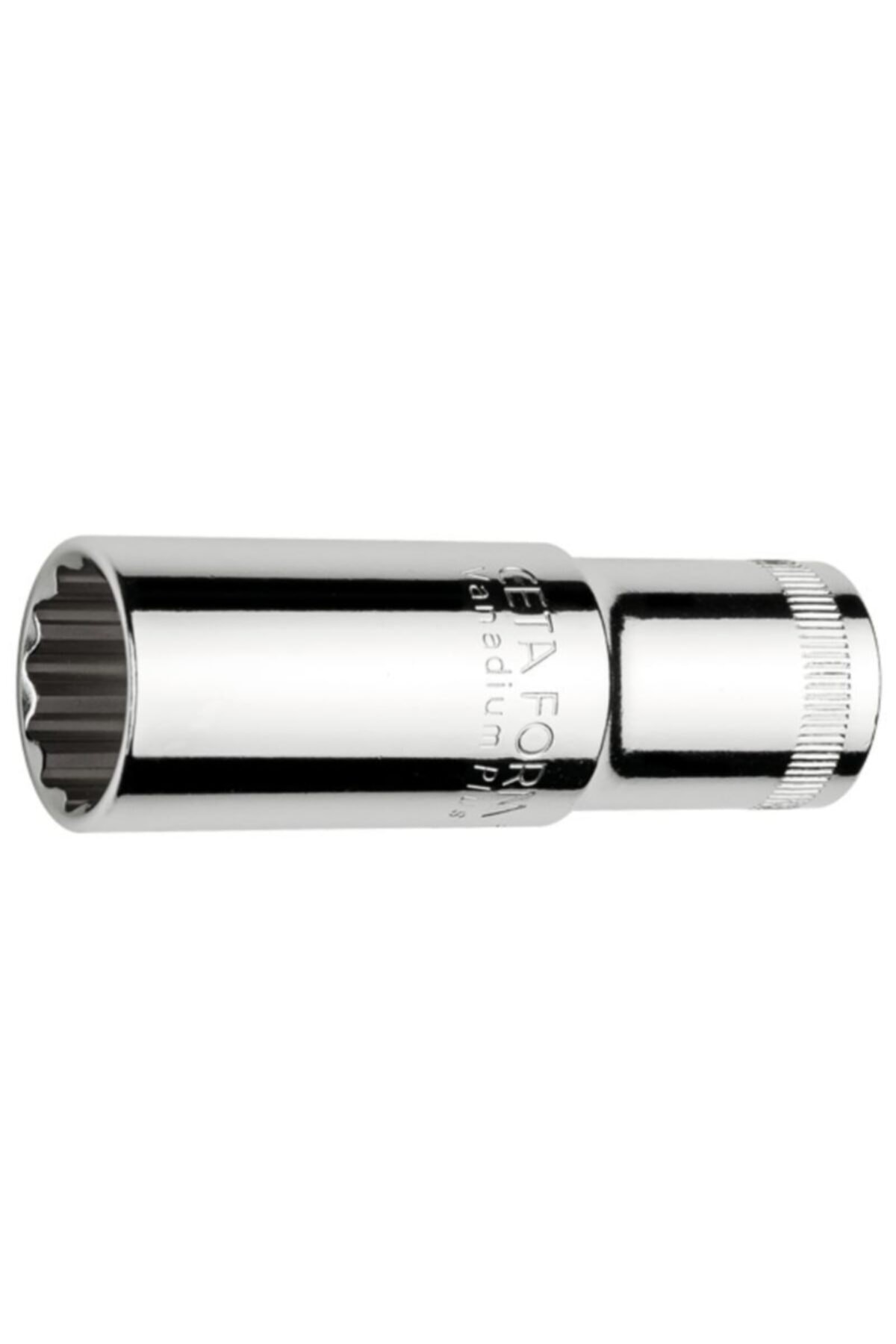 1/2"12 Köşe Derin Lokma Anahtar-27mm/kartlı