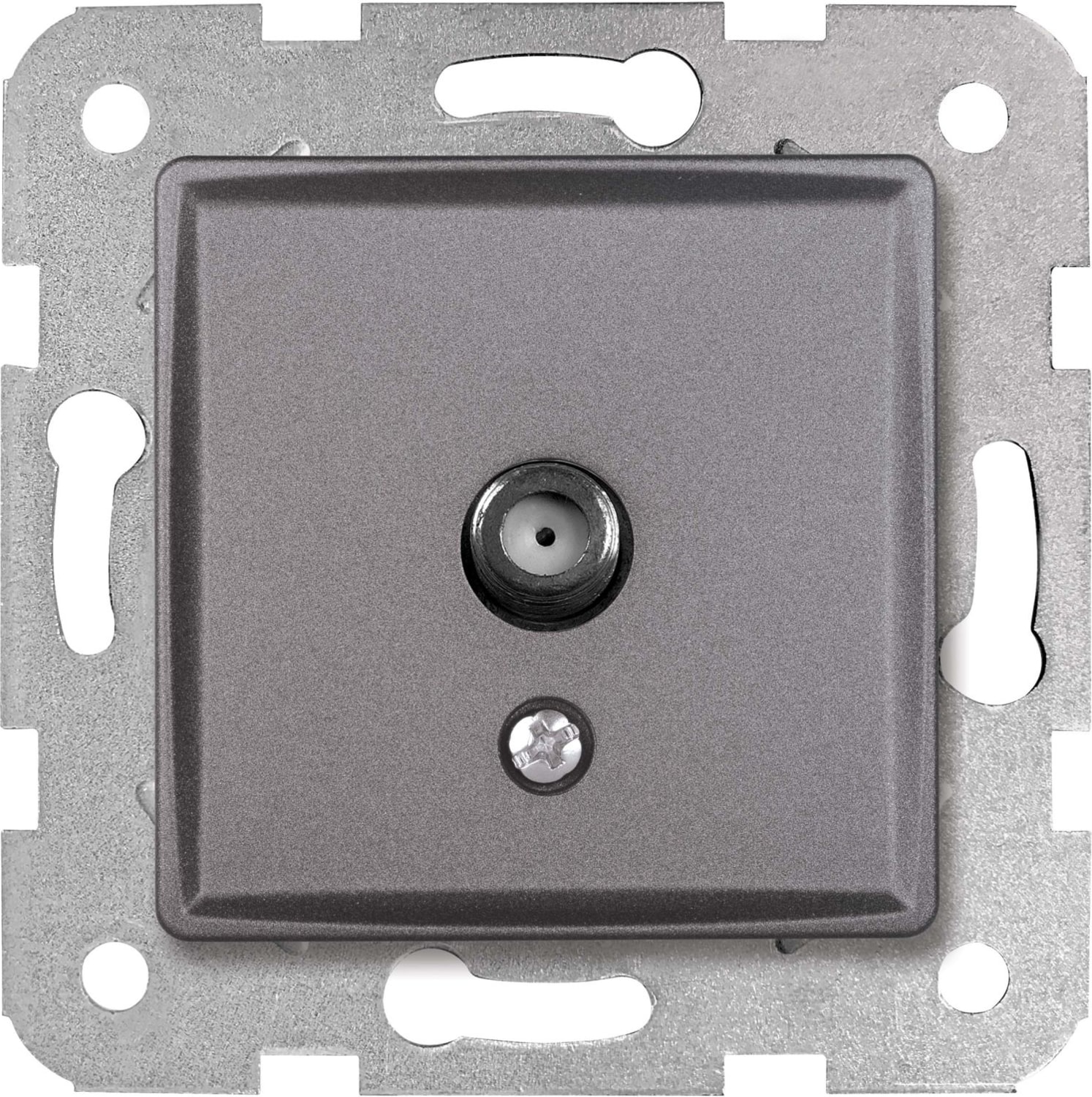 Linnera Life Granit Grisi Uydu Prizi F Konnektörlü Sonlu Çerçevesiz - 90442096