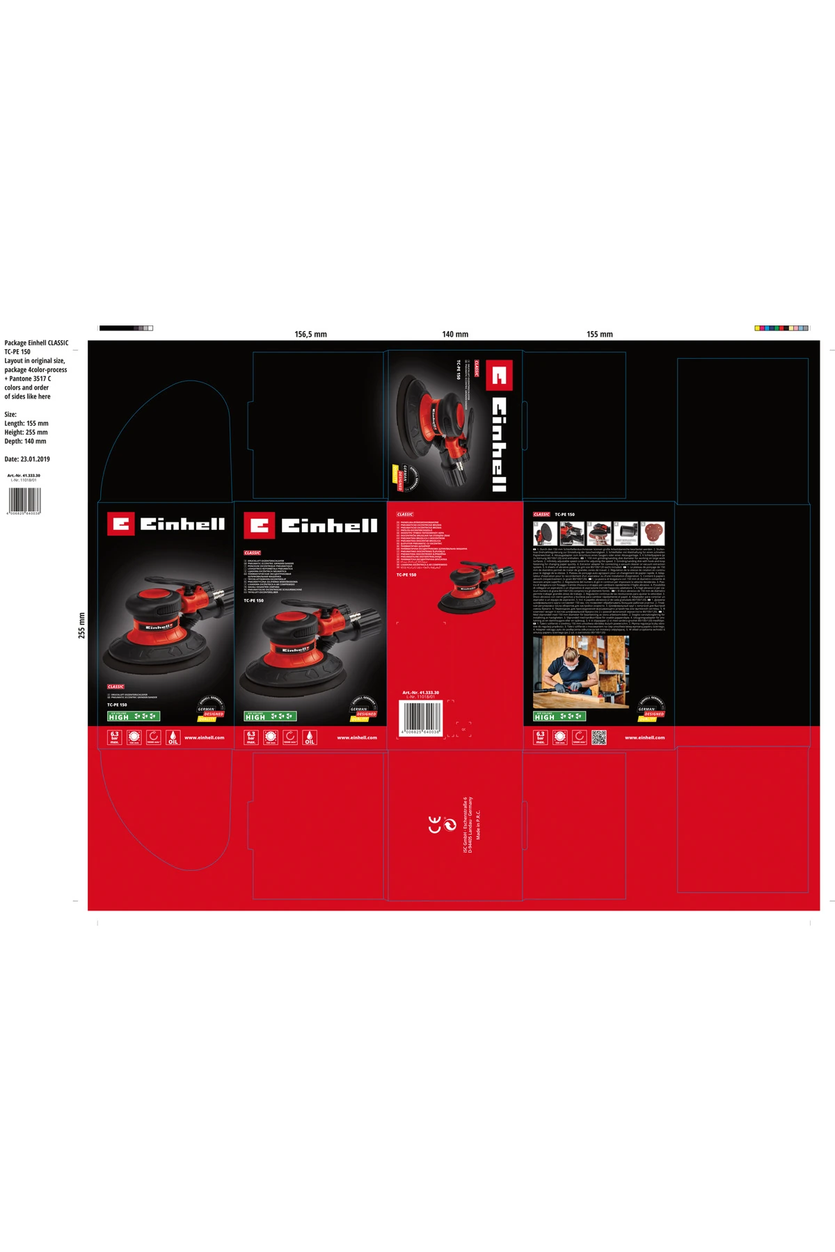 Tc-pe 150, Havalı Zımpara - 4133330