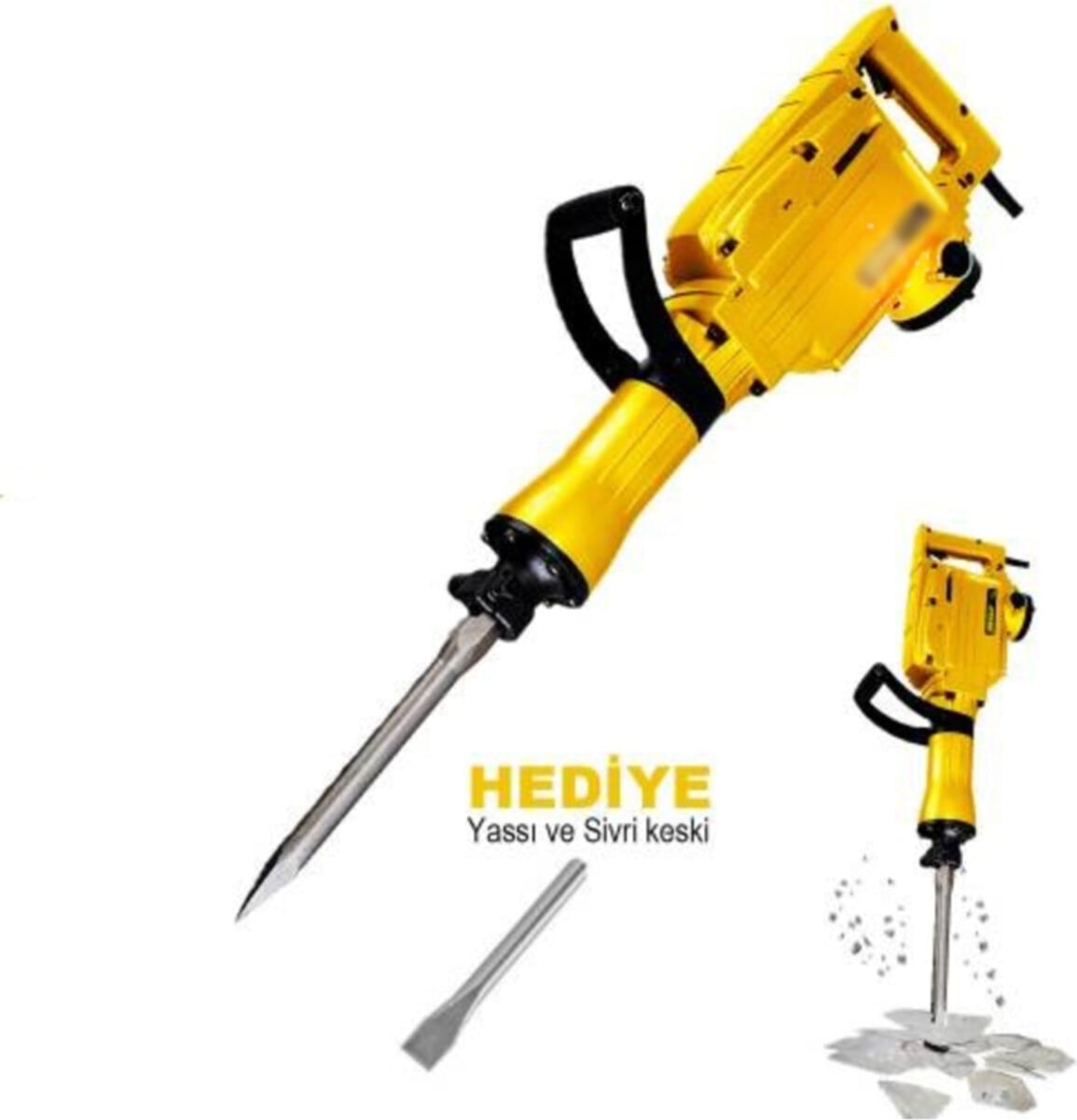 Tekno Trust Profesyonel Sarı 1800W Kırıcı 16 kg