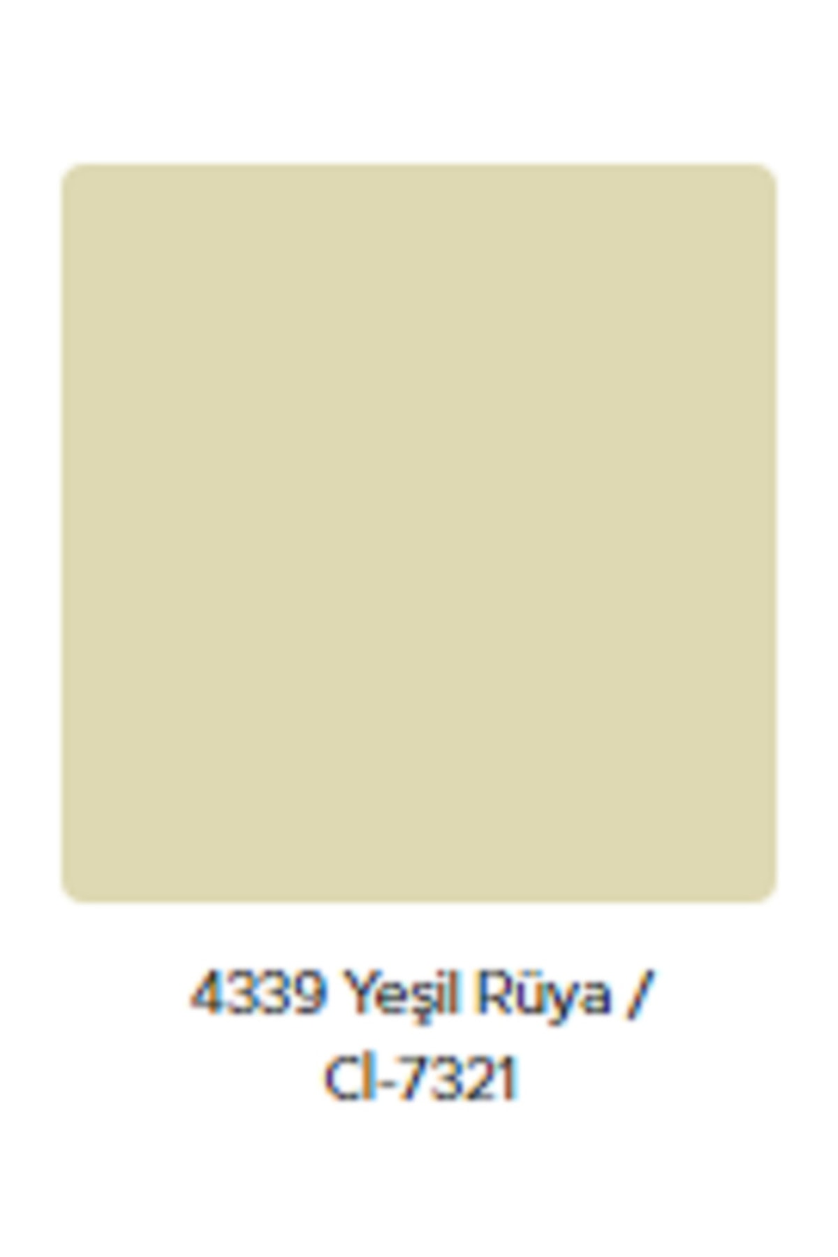 Popüler Plastik Mat Duvar Boyası 3.5 Kg-yeşil Rüya Rengi