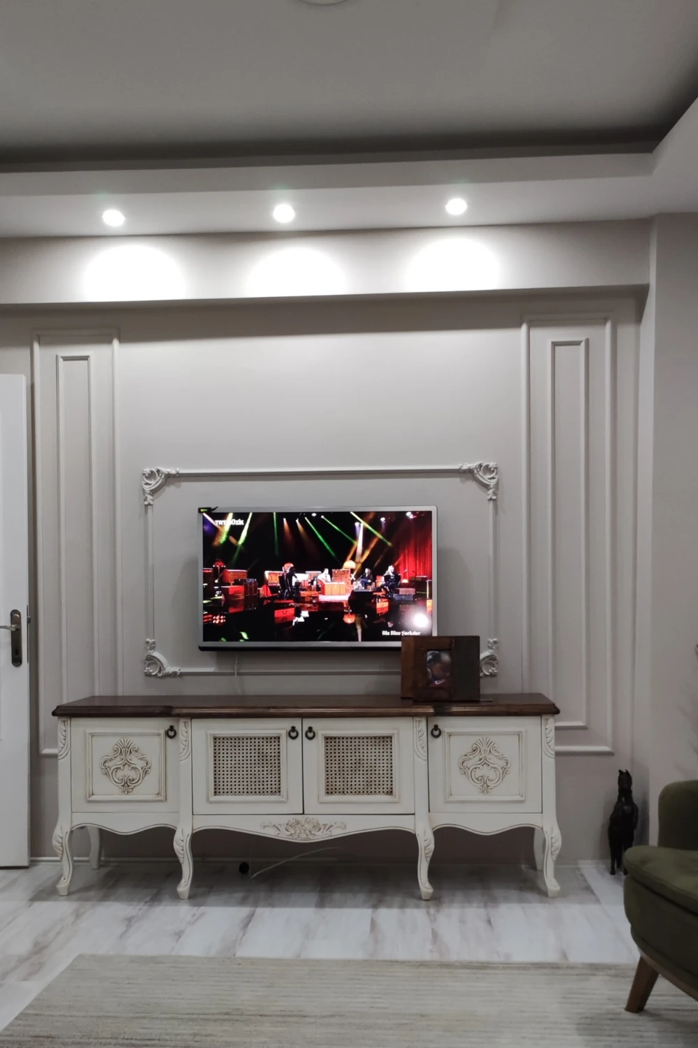 Decozza Boyanabilir Çıta Köşe Motifi 4 cm