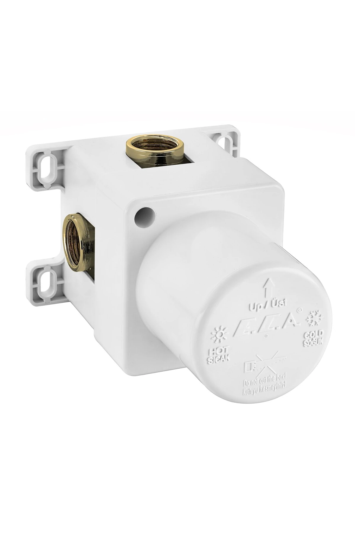 Tiera Kare Ankastre Gömme Duş Bataryası Seti Tüm Parçalar Dahil