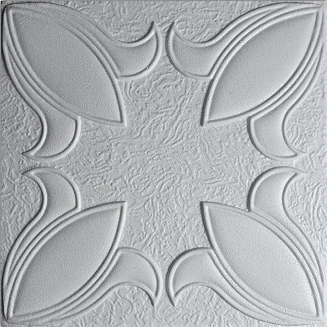 50X 50 Stropiyer Tavan Kaplama Gkpç Erguvan (8 Adet)