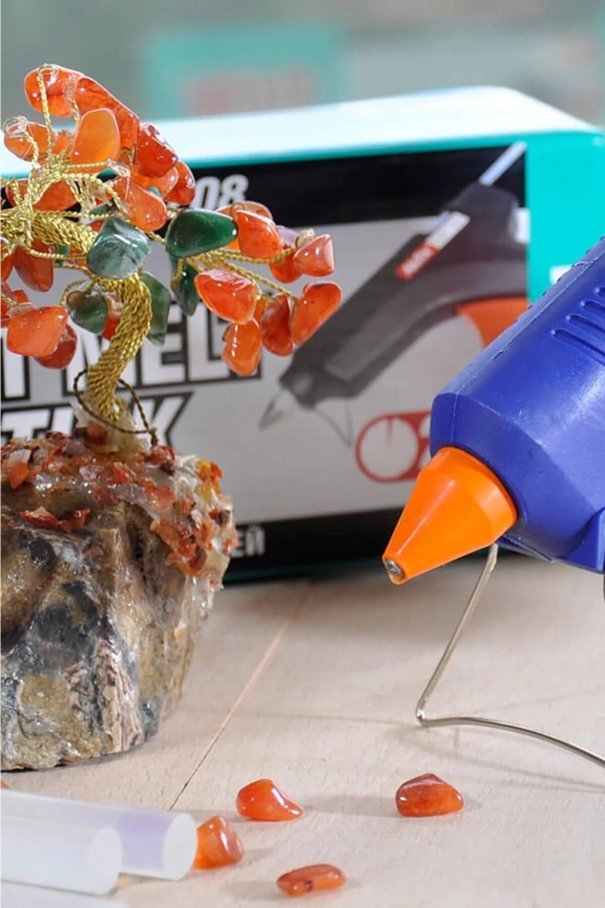 Mum Silikon Yapıştırıcı Kalın Sıcak Silikon 1kg