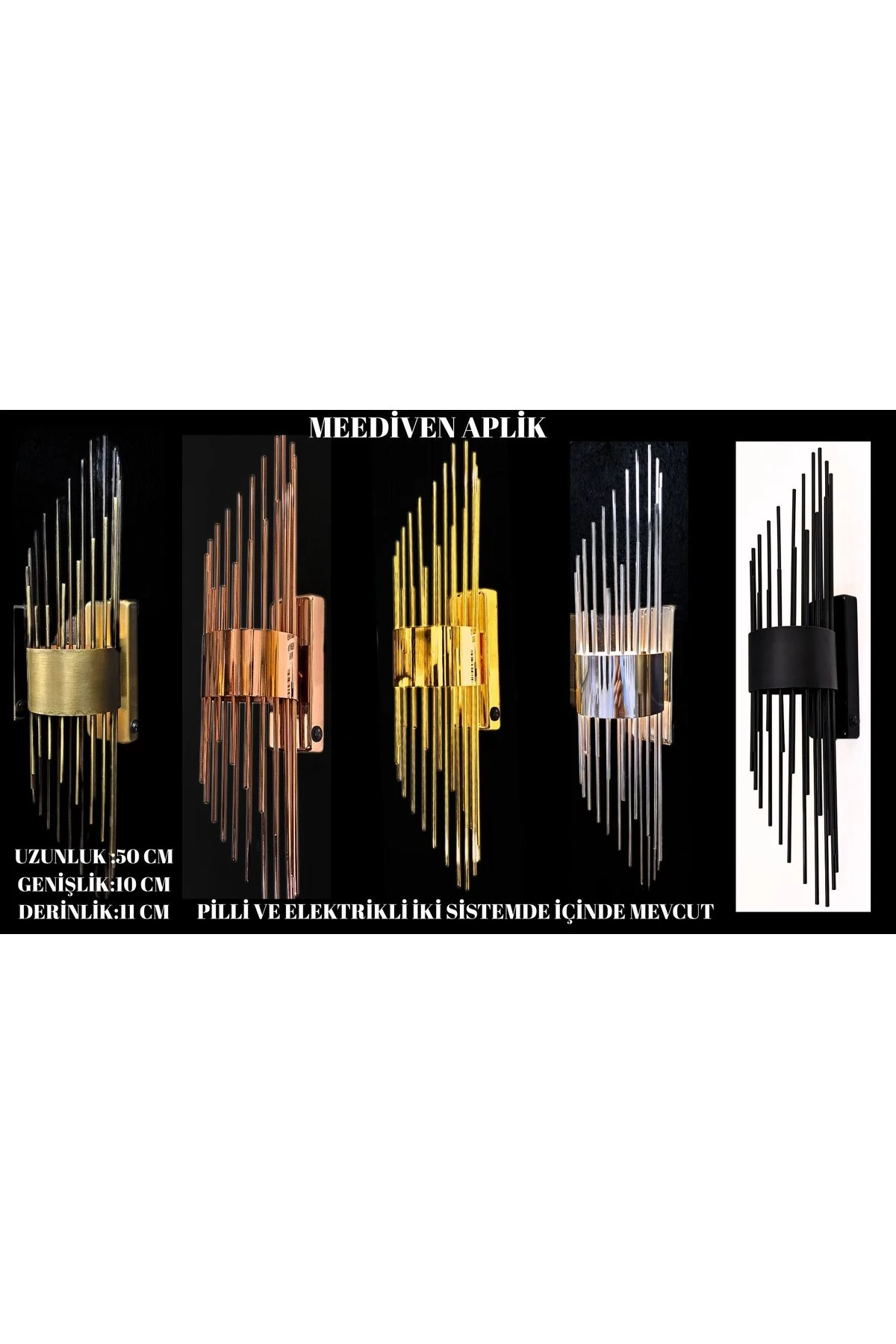 Merdiven Aplik Eskitme, Pilli Aplik, Anahtarlı, Pilli Elektrikli Ledli Duvar Aplik, Gece Lambası