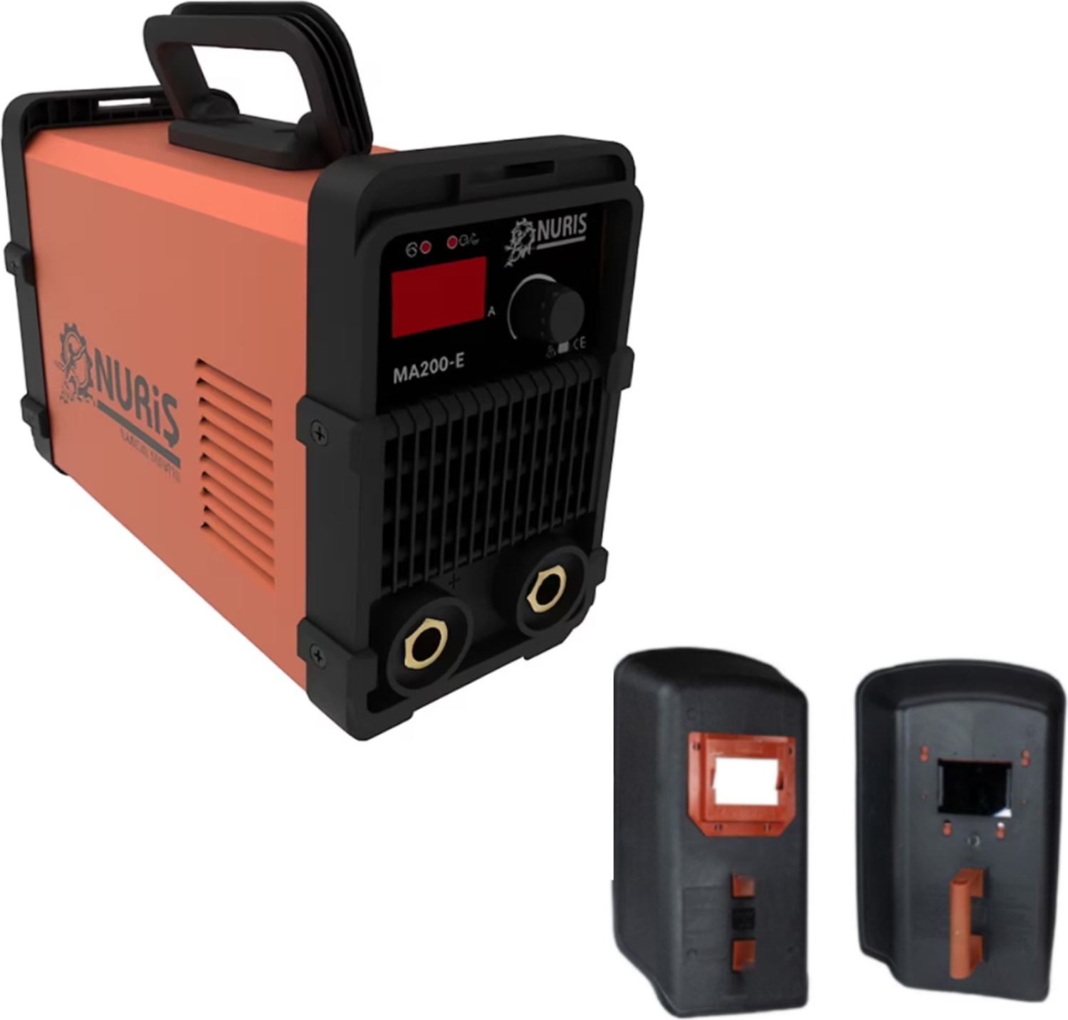 MA200E Inverter Kaynak Makinesi 200A + Kaynak Maskesi Hediye