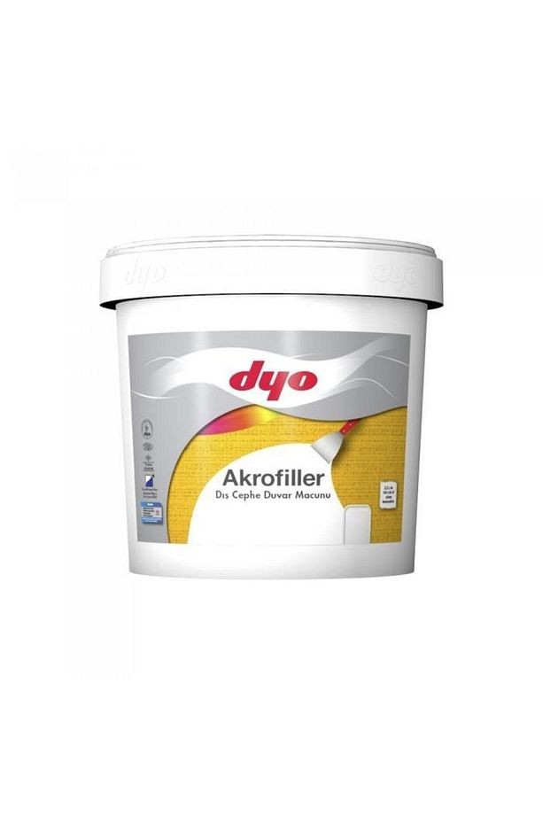 Akrofiller Dış Cephe Macunu 25 Kg Beyaz