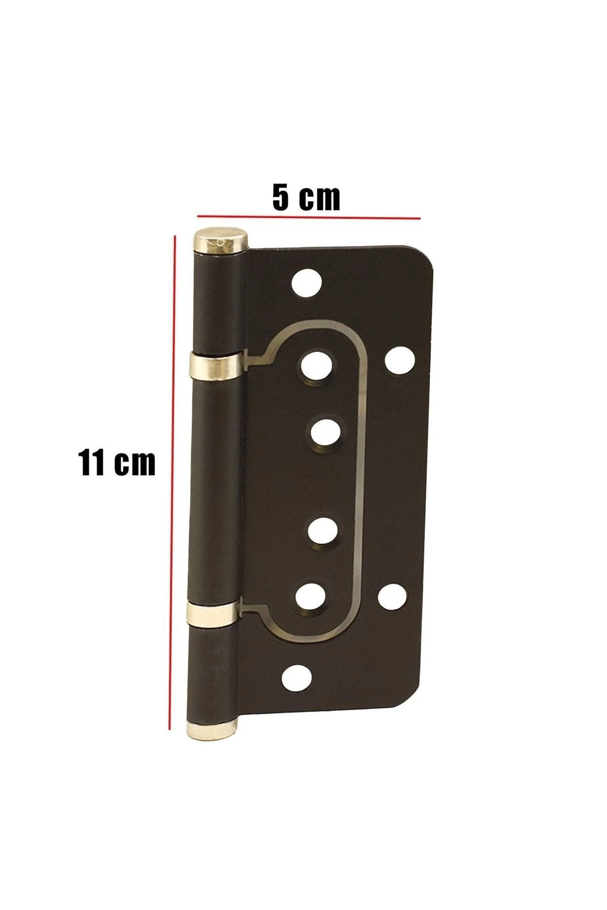 Dekoratif Mobilya Pencere Kapı Kelebek Menteşe Siyah 11 Cm