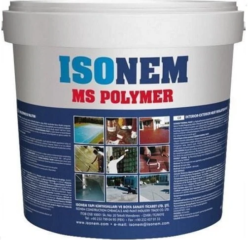 Isonem Ms Polymer %300 Elastik Su Yalıtım Boyası 5 kg Beyaz