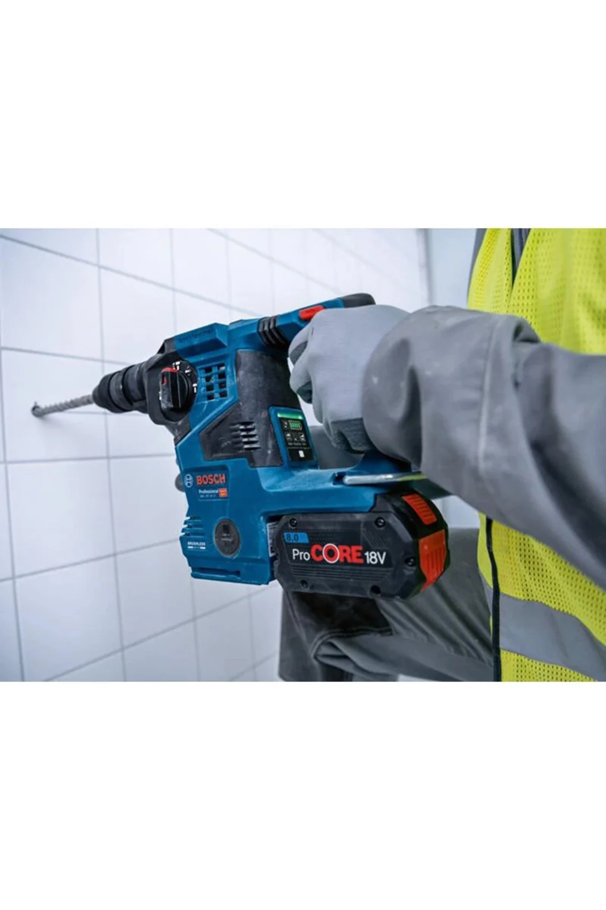 Professional Gbh 18v-28 Cf 8.0 Ah Çift Akülü Sds Plus Kırıcı Delici U2013 0611921002