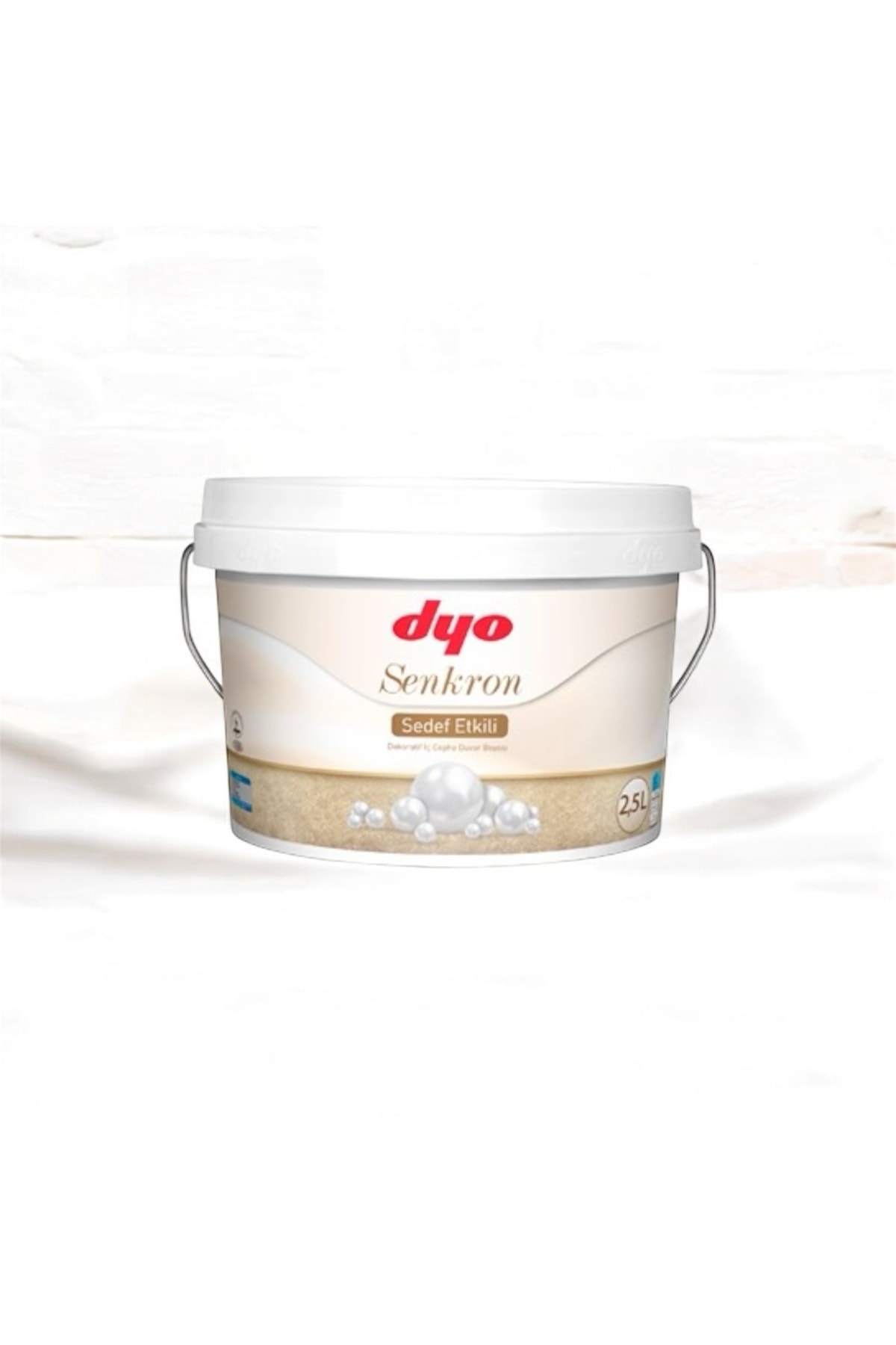 Senkron Sedef Etkili İnci Beyazı 2.5 lt