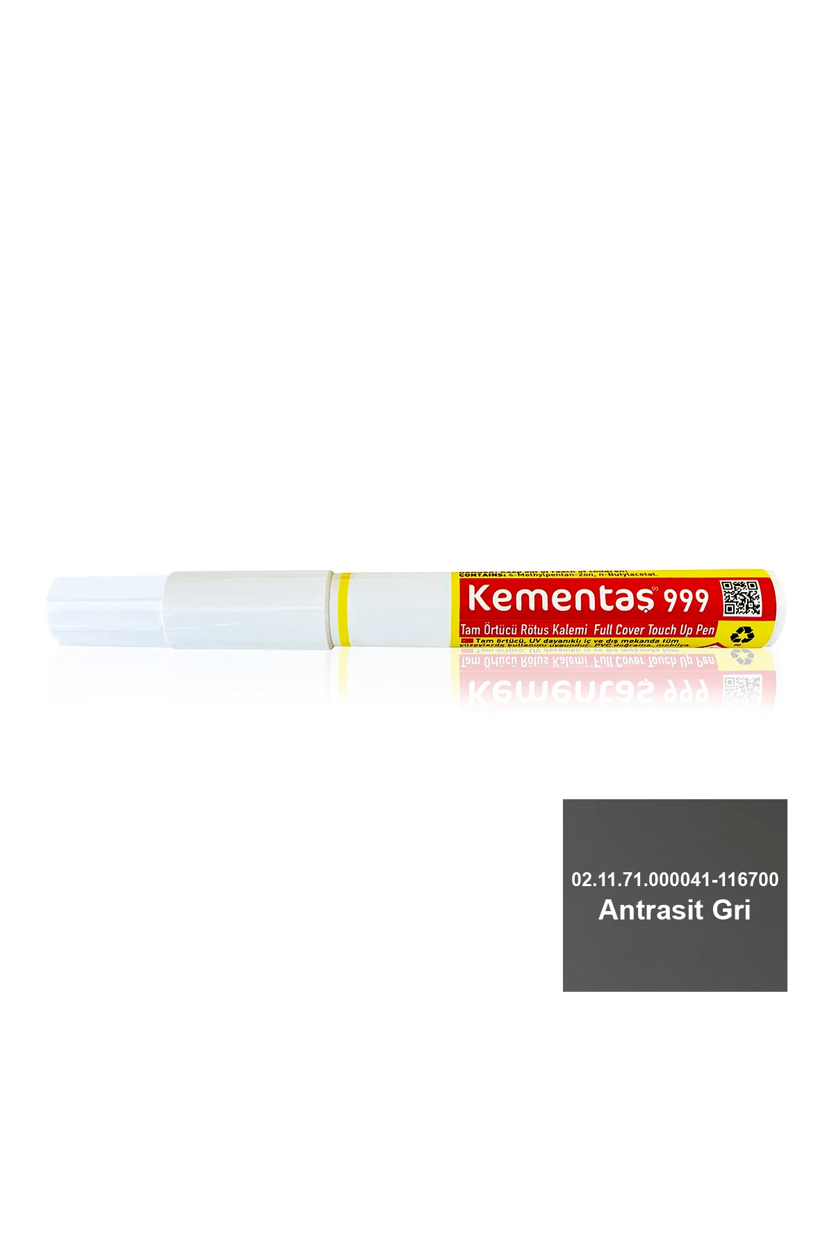 02.11.71.000041-116700 Antrasit Gri rötuş Kalemi Tam Örtücü Rötuş Kalemleri