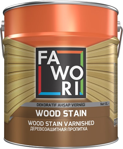 Wood Stain Dekoratif Ahşap Verniği 0,75LT