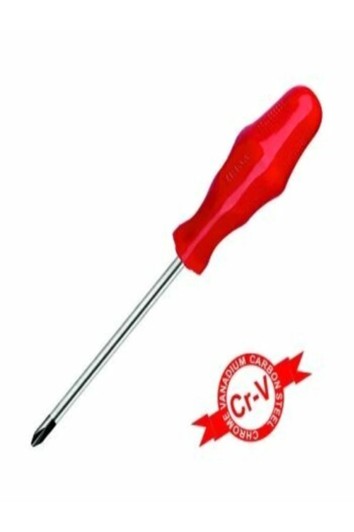 Tornavida Yıldız Uç Kırmızı 125 mm