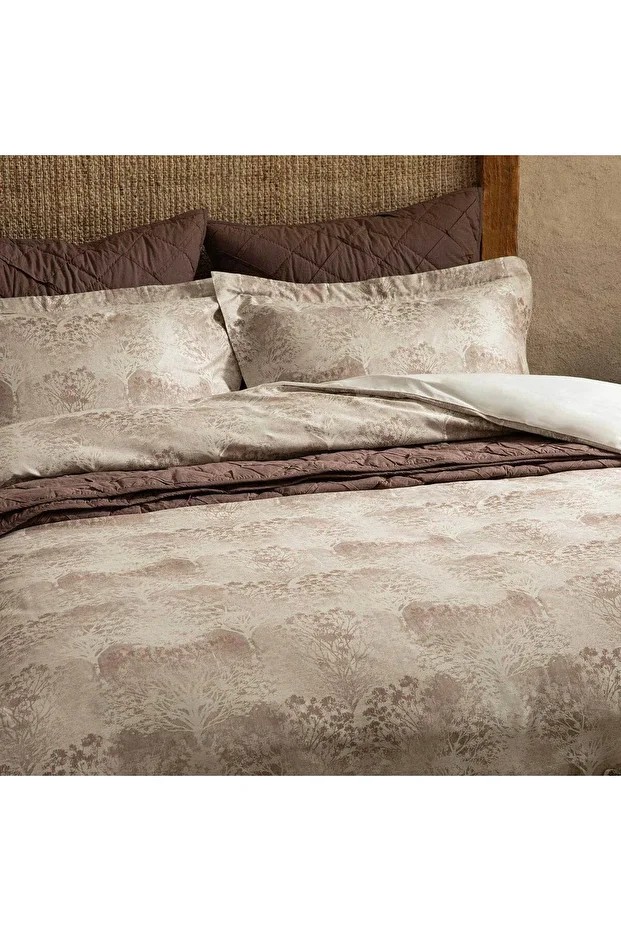 Forrest Nevresim Seti King Size 230x220 cm Kahve