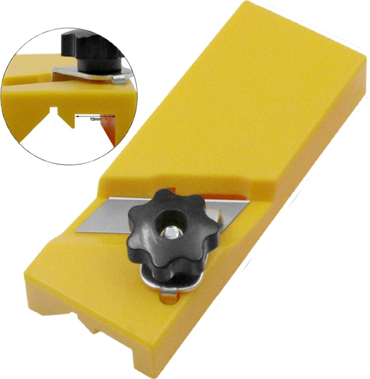 Alçıpan Ağaç Işleme Planya Aracı Düz Kare Düzlem Alçıpan Kenar Pah El Testere Kutusu El Alçıpan Marangoz Aracı (Yurt Dışından)