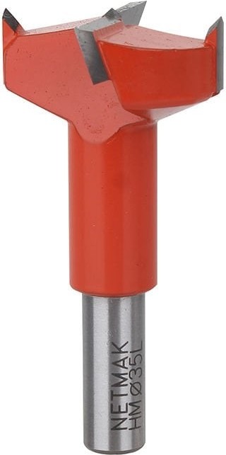 Elmas Uçlu Tas Menteşe Matkabı Sol Dönüş 0440-12L 70 mm - 10 mm
