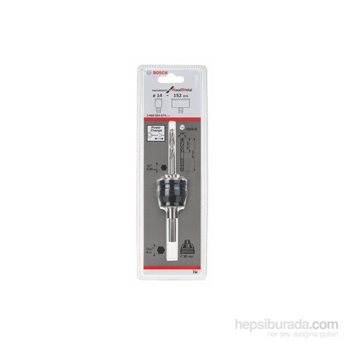BOSCH - Powerchange Adaptör 8 Mm Hex Şaft