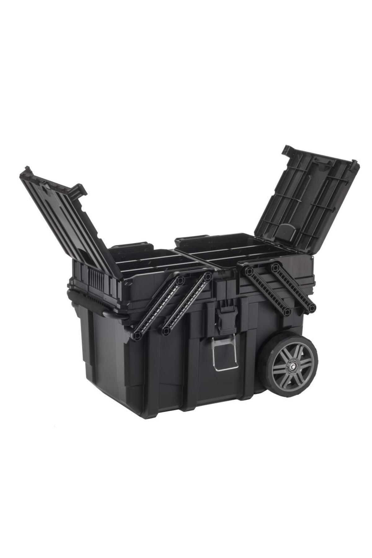 Husky 17203037 Cantilever Job Box Konsol Kapak Tekerlekli Takım Sandığı