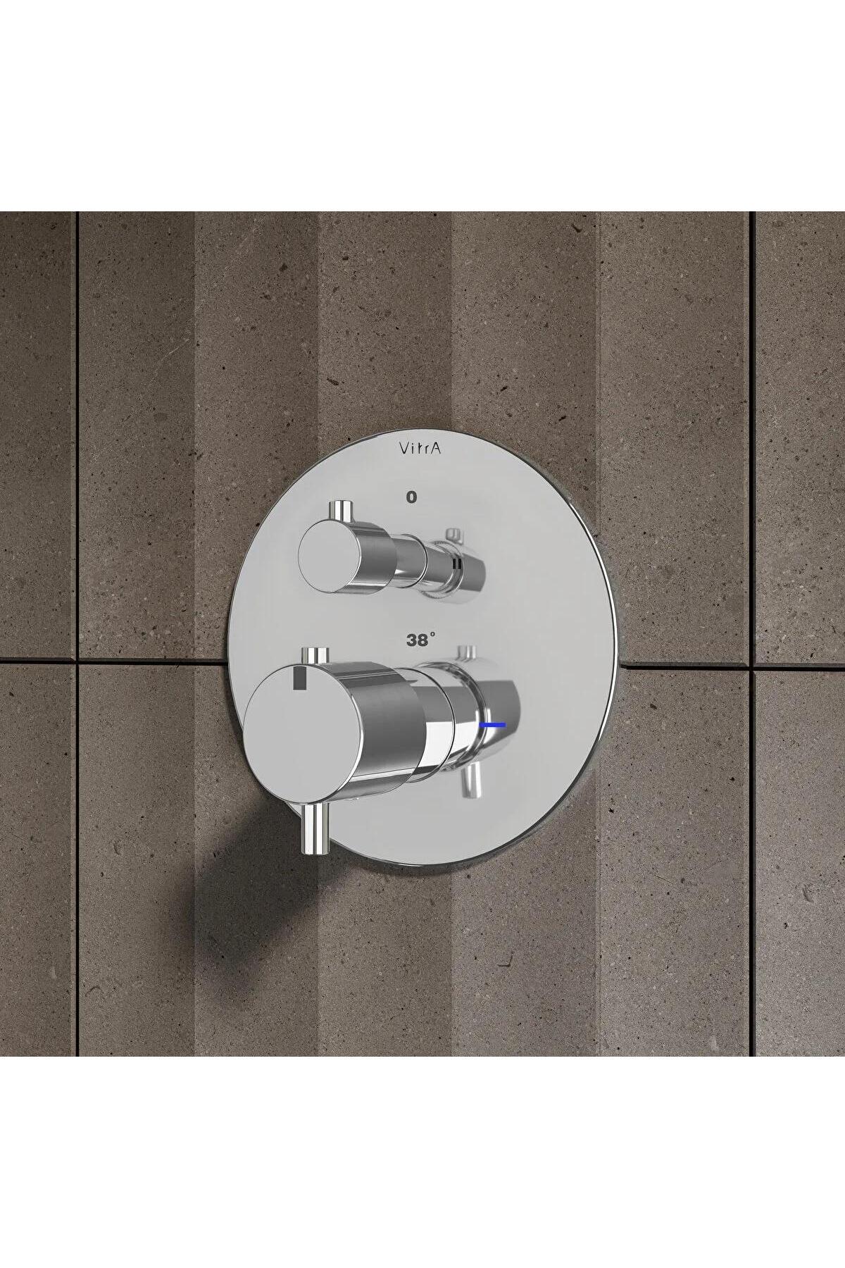 Origin Ankastre Term. Banyo Bat.(V-Box S.Ü.) Krom A42671 Termal Banyo Bataryası /.V-box Sıva Üstü) K