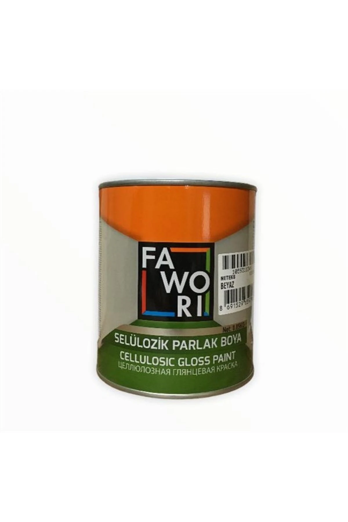 Selülozik Parlak Boya 0,85 Kg Beyaz