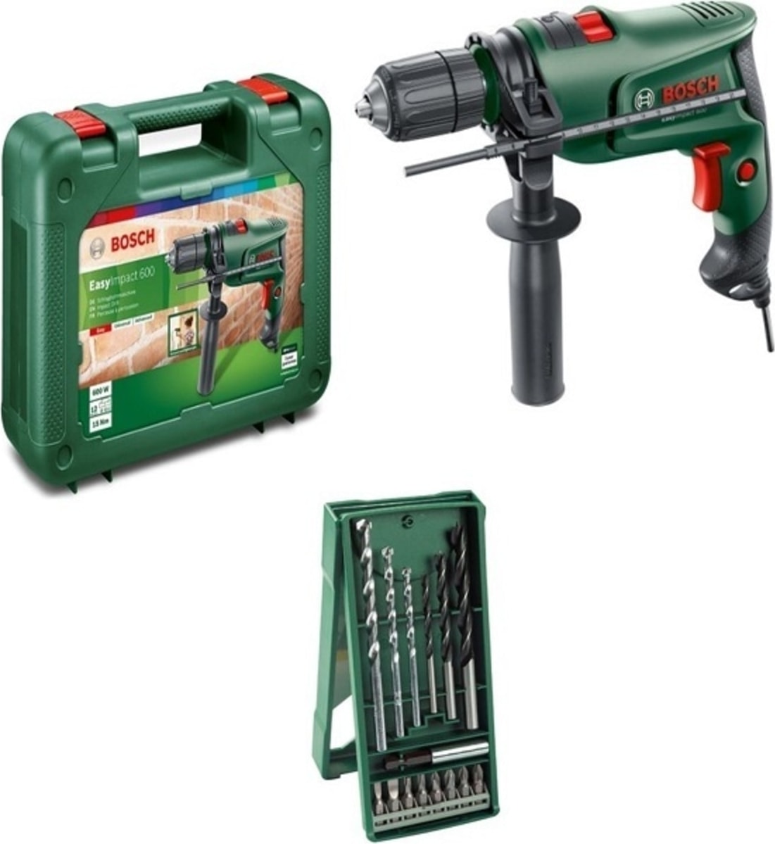Tekno Trust Easyımpact 600+ X-Line 15 Parça Matkap Uç Seti