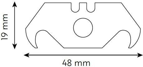 Profesyonel Halıcı Tip Maket Bıçağı (VT875129)