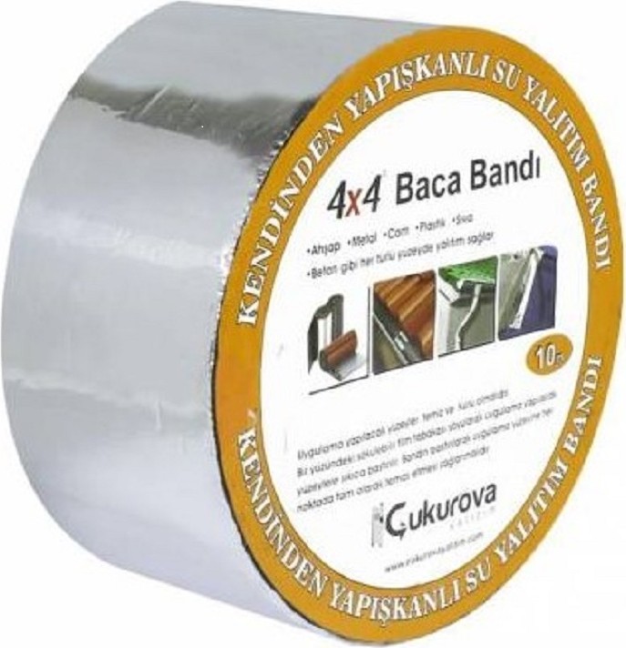 Izolasyon Oto Ses Çatı Yalıtım Mahya Baca Bandı 10CX10 mt Alm