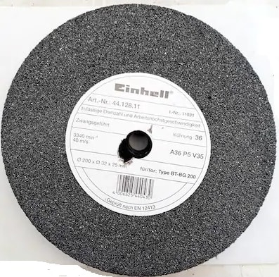 EİNHELL Zımpara Taşlama Taşı Çark Taşı 200X32X25 Mm 36 Kum 200 Mm