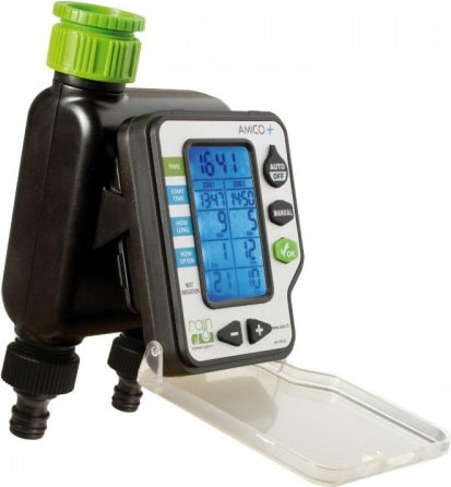 Amico Çift Çikişli Sulama Zamanlayıcısı Geniş Ekranlı Kullanıcı Dostu Kontrol 2 Bölge