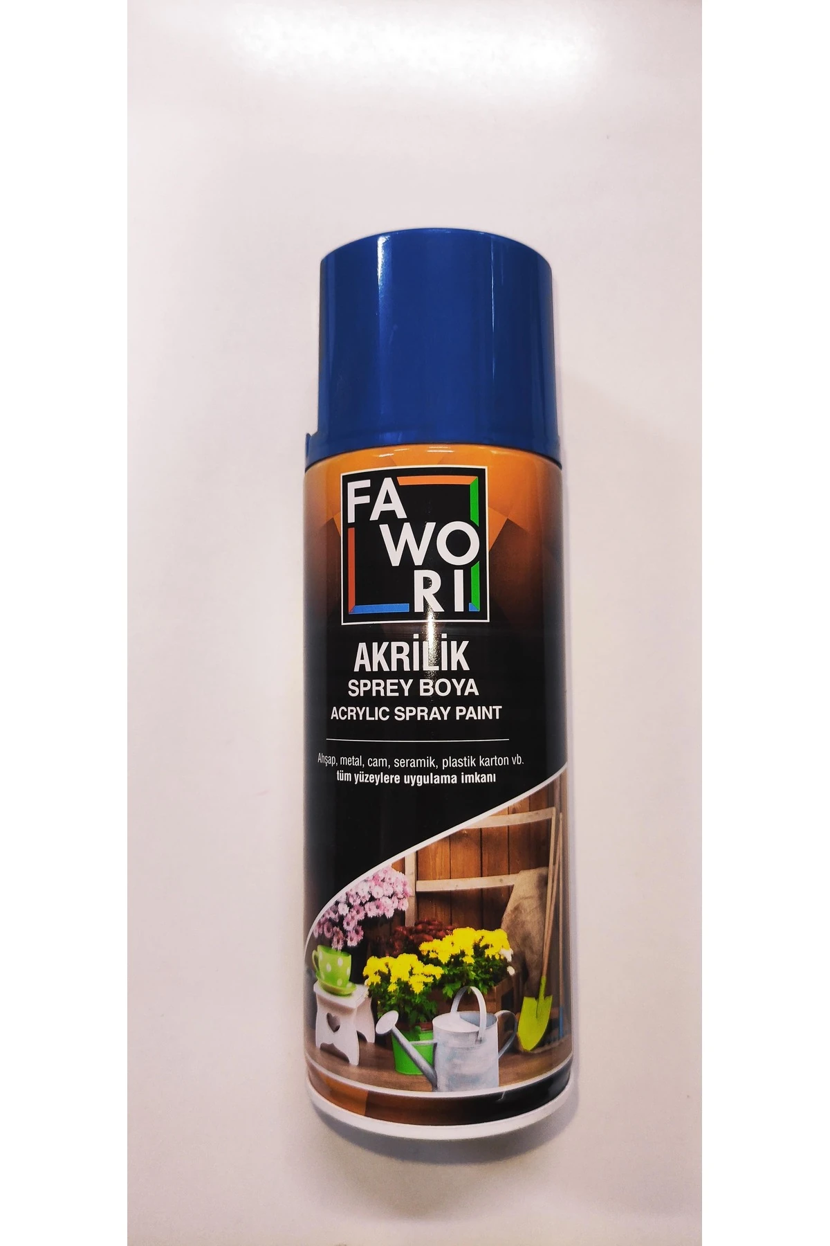 FAWORİ AKRİLİK SPREY BOYA BONCUK MAVİ 400 ml