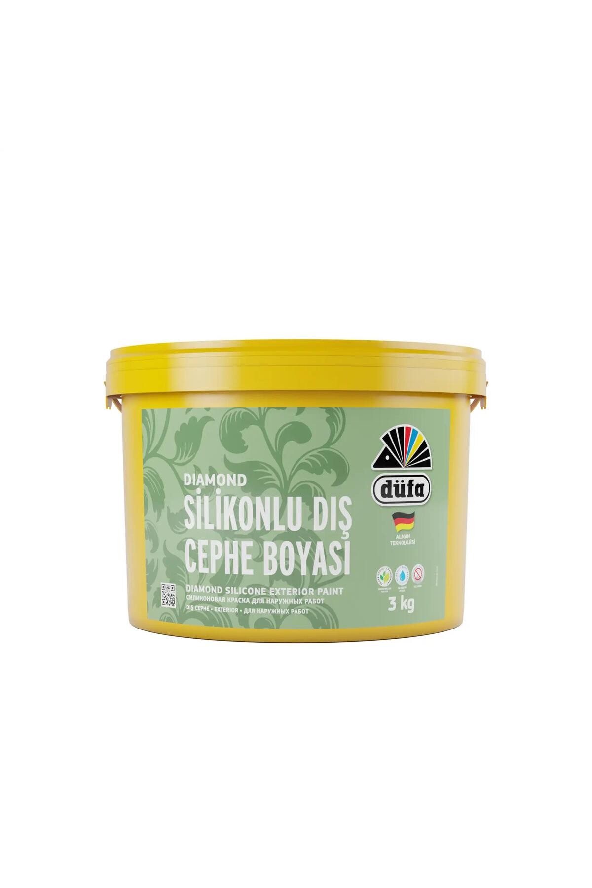 Diamond Silikonlu Dış Cephe Beyaz 3 kg