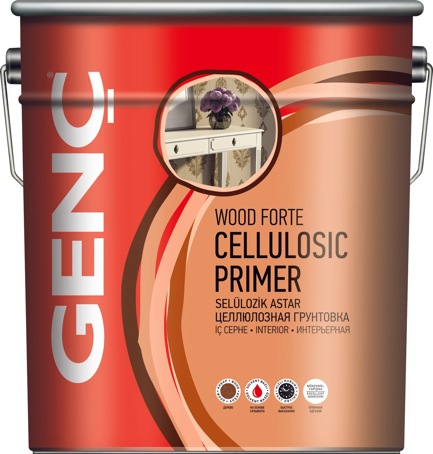 Bn100.00.4105 Selülozik Boya Venge 0,75 Lt