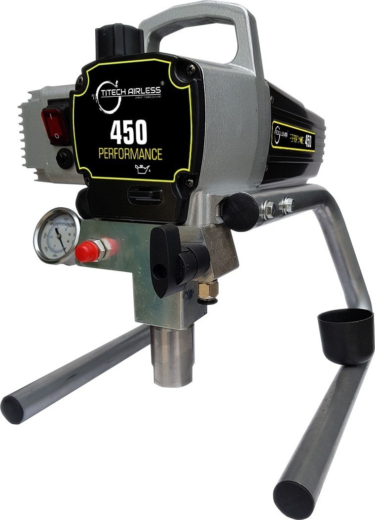 T-450 Elektrikli Airless Boya Makinası (Kartsız) Siyah