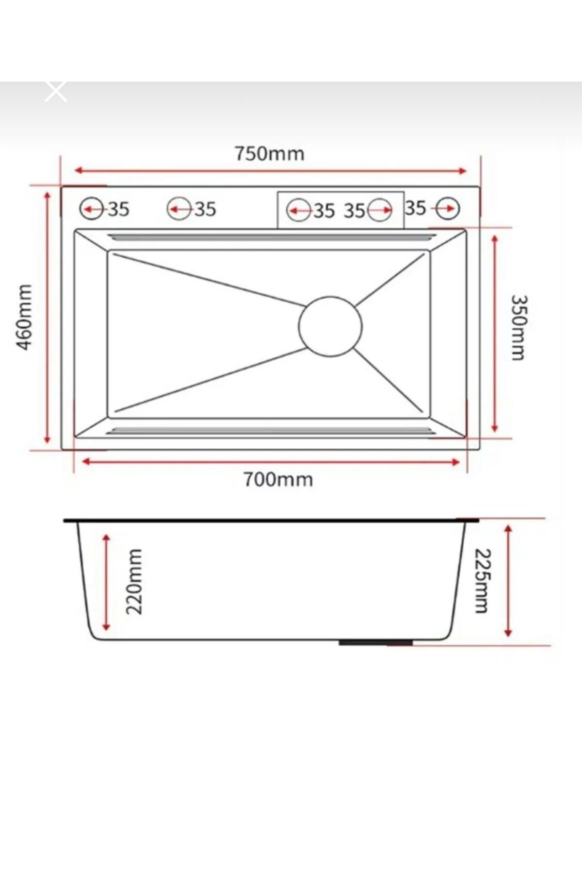Hande Made Dijital 7 Fonksiyonlu Şelale Evye Seti